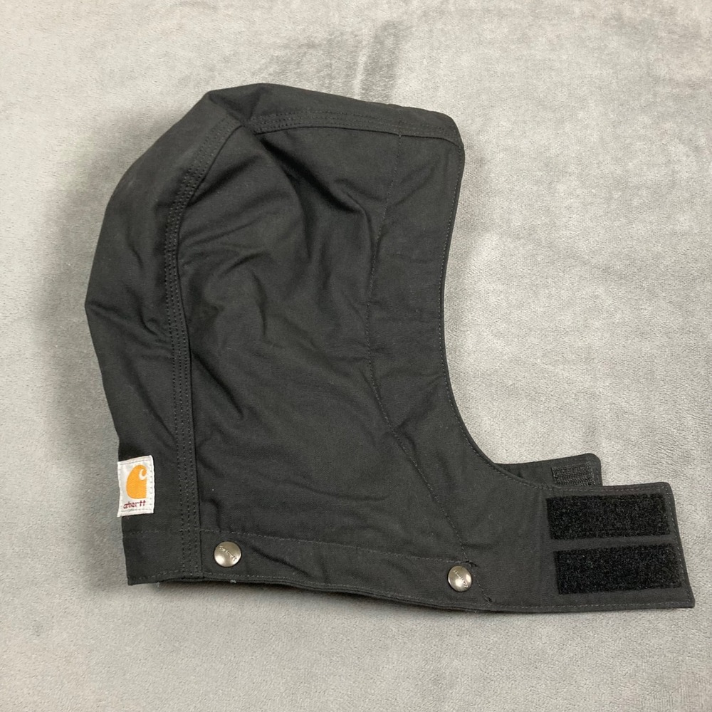 Carhartt Mens Black Duck Canvas Snap On Replacement Hood for Work Jacket Coat